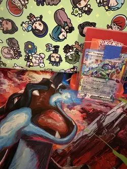 Pokemon Terapagos EX 179/217 Ascended Heroes Double Rare Holo NM - Image 1