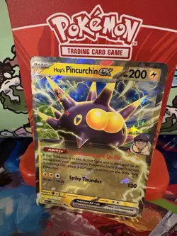 Pokemon Hop's Pincurchin EX 068/217 Ascended Heroes Double Rare Holo NM - Image 2