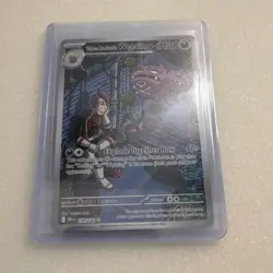 Pokemon Team Rocket's Weezing 199/182 Sv10 Illustration Rare Holo 130 HP - Image 1