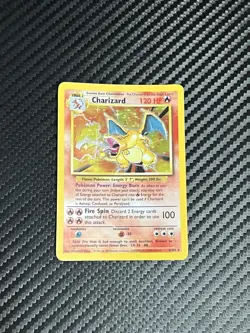 Charizard 4/102 Holo Rare Base Set Unlimited Pokemon TCG WOTC 🔥 - Image 1
