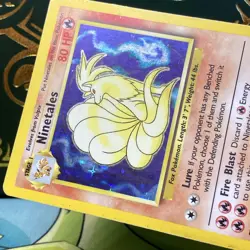 Ninetales 12/102 Pokemon 1999 Base Set Holo. MP - Image 3