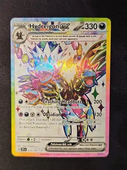 Hydreigon ex 223/191 Gold Hyper Rare Paradox Rift Pokemon NM - Image 1