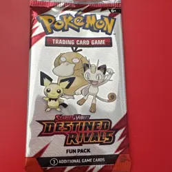 Destined Rivals 3 Card Fun Pack RARE Sealed Product - Image 2