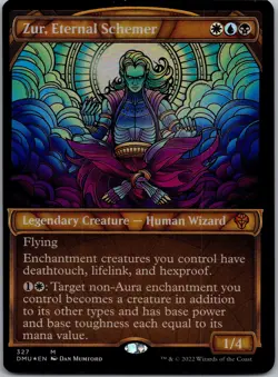 Zur, Eternal Schemer (Showcase) M Dominaria United 327 NM Foil - Image 1