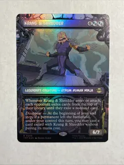 Krang & Shredder (Showcase) Teenage Mutant Ninja Turtles Foil - Image 1