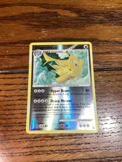 Dragonite Lv. 61 2/146 Pokemon Diamond Pearl DP Legends Awakened Reverse Holo - Image 1