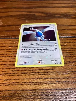 Lugia Lv. 43 14/132 Pokemon Diamond Pearl DP Secret Wonders Holo Bleed - Image 2