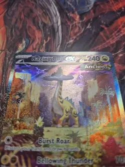 Pokemon Raging Bolt EX Temporal Forces 208/162 Special Illustration Rare NM/LP - Image 2