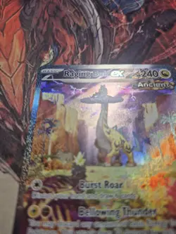 Pokemon Raging Bolt EX Temporal Forces 208/162 Special Illustration Rare NM/LP - Image 3