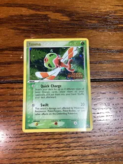 Yanma 28/109 Pokemon EX Team Rocket Returns Stamped Holo - Image 1