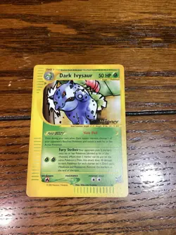Dark Ivysaur Pokemon Best Of Promo 6 Winner - Image 1