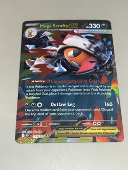 Pokemon TCG Mega Scrafty ex 135/217 (Double Rare) Me: Ascended Heroes - Image 3