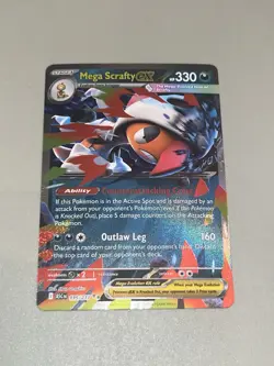 Pokemon TCG Mega Scrafty ex 135/217 (Double Rare) Me: Ascended Heroes - Image 5
