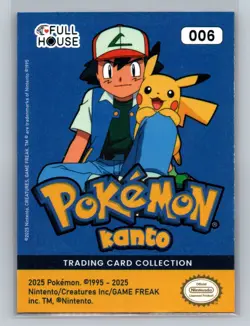 Pokemon Card - Charizard 006 - Cracked Ice Holo - Kanto Full House - Image 2