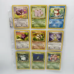 Pokemon Jungle 1st Edition Common/Uncommon Set (33-64) NM-MINT - Image 5