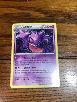 Gengar 60/162 Pokemon XY Breakthrough Cosmos Holo Promo - Image 1