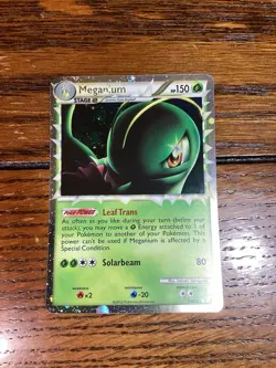 Meganium Prime 109/123 Pokemon HeartGold SoulSilver HGSS Holo - Image 1