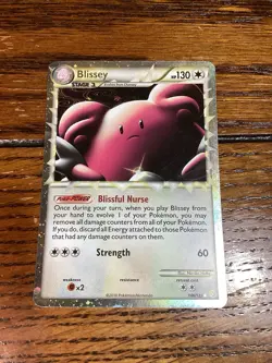 Blissey Prime 106/123 Pokemon HeartGold SoulSilver HGSS Holo - Image 1