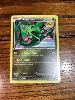 Rayquaza 93/113 Pokemon Black White BW Legendary Treasures Holo - Image 1
