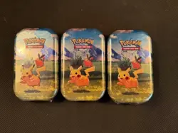 POKEMON TCG ASCENDED HEROES MINI TIN - LOT OF 3 - FACTORY SEALED/NEW - Image 1
