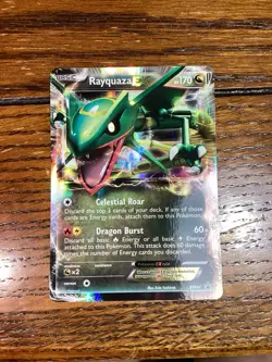Rayquaza EX BW47 Pokemon Black White BW Promo Holo - Image 1
