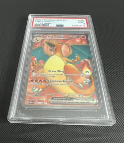 Charizard ex Pokemon 2023 SV 151 Full Art Ultra Rare 183/165 PSA 9 MINT - Image 3