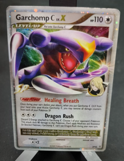 2009 Pokemon Garchomp C LV.X DP46 Black Star Promo Holo MP - Image 1