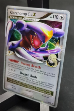 2009 Pokemon Garchomp C LV.X DP46 Black Star Promo Holo MP - Image 2