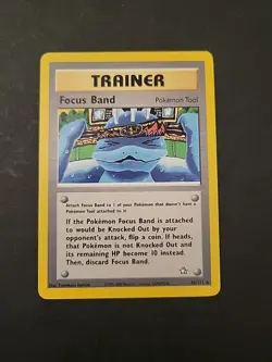 LP/MP Pokemon TCG Focus Band 86/111 Neo Genesis - Image 1