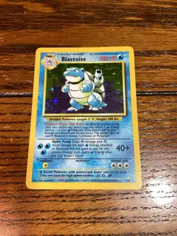 Blastoise 2/102 Pokemon Base Set Holo - Image 1