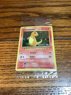 Charmander 9/108 Pokemon XY Evolutions Cosmos Holo Toys R Us Promo Sealed - Image 1