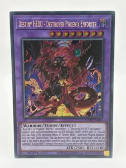 Yu-Gi-Oh! Destiny HERO - Destroyer Phoenix Enforcer MP22-EN209 Prismatic Secret - Image 1