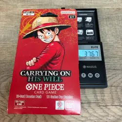 One Piece OP-13 Carrying On His Will Sleeved Booster Pack HEAVY (37.67g) - Image 1