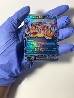 Charizard ex Full Art Holo Card – 330HP Fire Dragon -playtest - Image 2