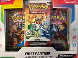 x2 Pokemon Trading Card Game - First Partner Illustration Collection - Series 1 - Image 3