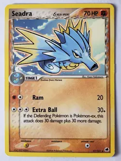 Seadra 37/101 PL - EX Dragon Frontiers Pokemon Card - $2 Combined Shipping - Image 1