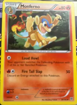Monferno - 16/135 - Uncommon - Plasma Storm - 2013 - Pokemon Card - Image 1