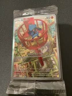 Pokemon Riolu 10 SEALED Mega Evolution Black Star Promo Card - Image 1