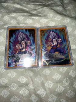 Bandai Dragon Ball Super Son Gohan Energy Marker Foil Alt Art Card B18 #128 set - Image 1