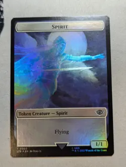 Token - Food & Spirit - MTG - LTR 0011 & 0003 - FOIL - Image 2