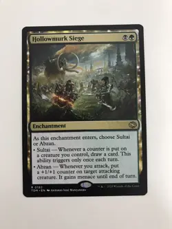 Hollowmurk Siege MTG Magic the Gathering Card NM Near Mint TDM - Image 1