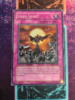 Yu-Gi-Oh! Hero Spirit DPK-ENSE3 Limited Secret Rare Near Mint a1/ - Image 1