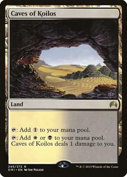 Magic The Gathering MTG CAVES OF KOILOS Magic Origins NM Near Mint - Image 1