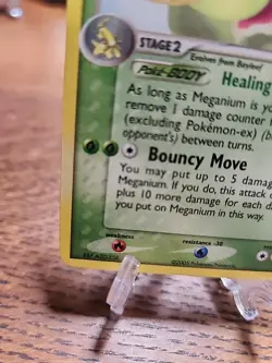 Meganium 9/115 Unseen Forces Regular 2005 Vintage Pokemon TCG LP - Image 4