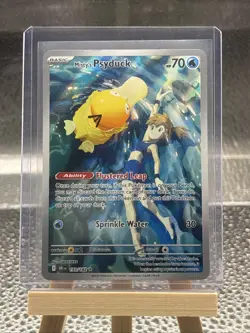 Misty's Psyduck Illustration Rare SV10: Destined Rivals 193/182 Pokemon - Image 1