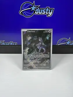 Pokemon Mewtwo SVP Promo Holo Basic Psychic Card 052 - Scarlet & Violet - Image 1