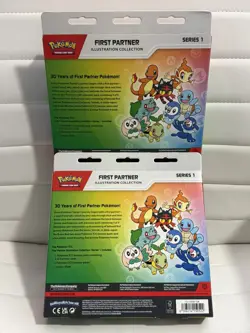 Pokemon TCG First Partner Illustration Collection LOT OF 2 (FACTORY SEALED) - Image 2