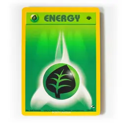 Pokemon - Grass Energy - 1st Edition - 129/132 - Gym Heroes - Image 1