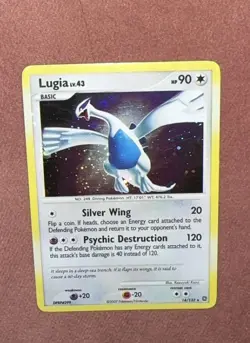 Pokemon TCG Lugia Secret Wonders 14/132 Holo Holo Rare (Good Condition) - Image 3