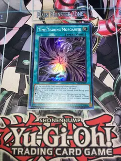 Time-tearing Morganite Super Rare 1St Edition CYAC-EN067 Yugioh VLP - Image 1